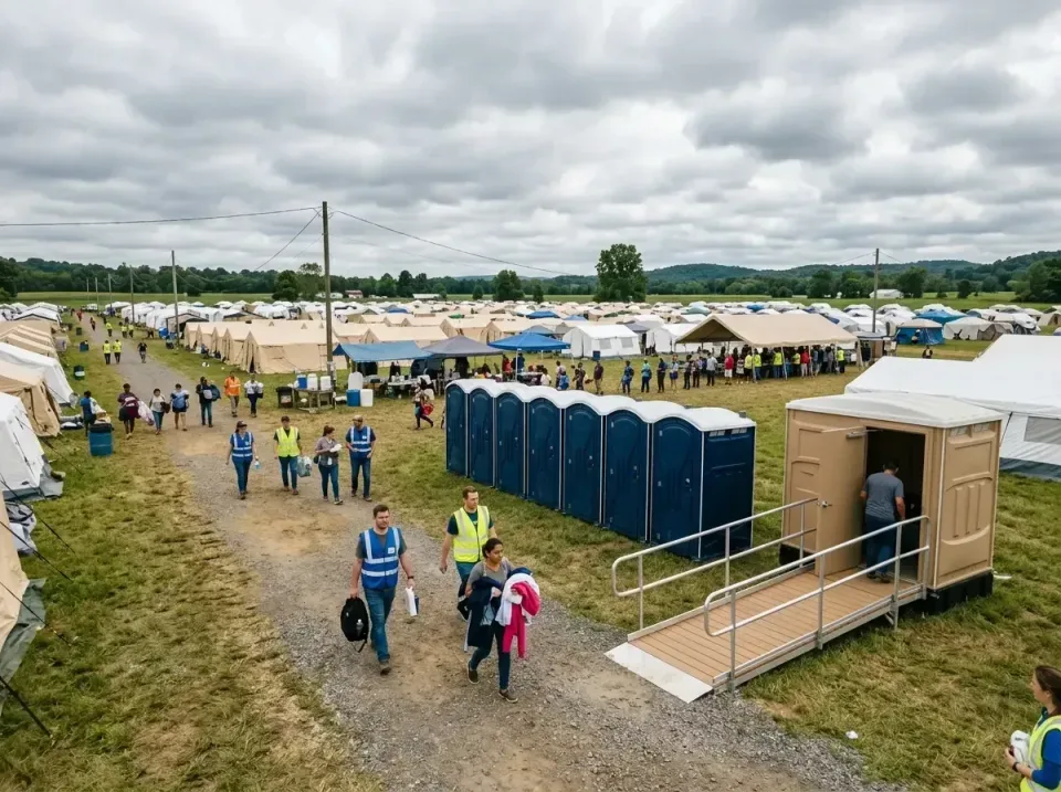 disaster-relief-camp-restrooms-010 — frequently asked questions, Dumpster & Portable Bathrooms Rental in Waverly, TN